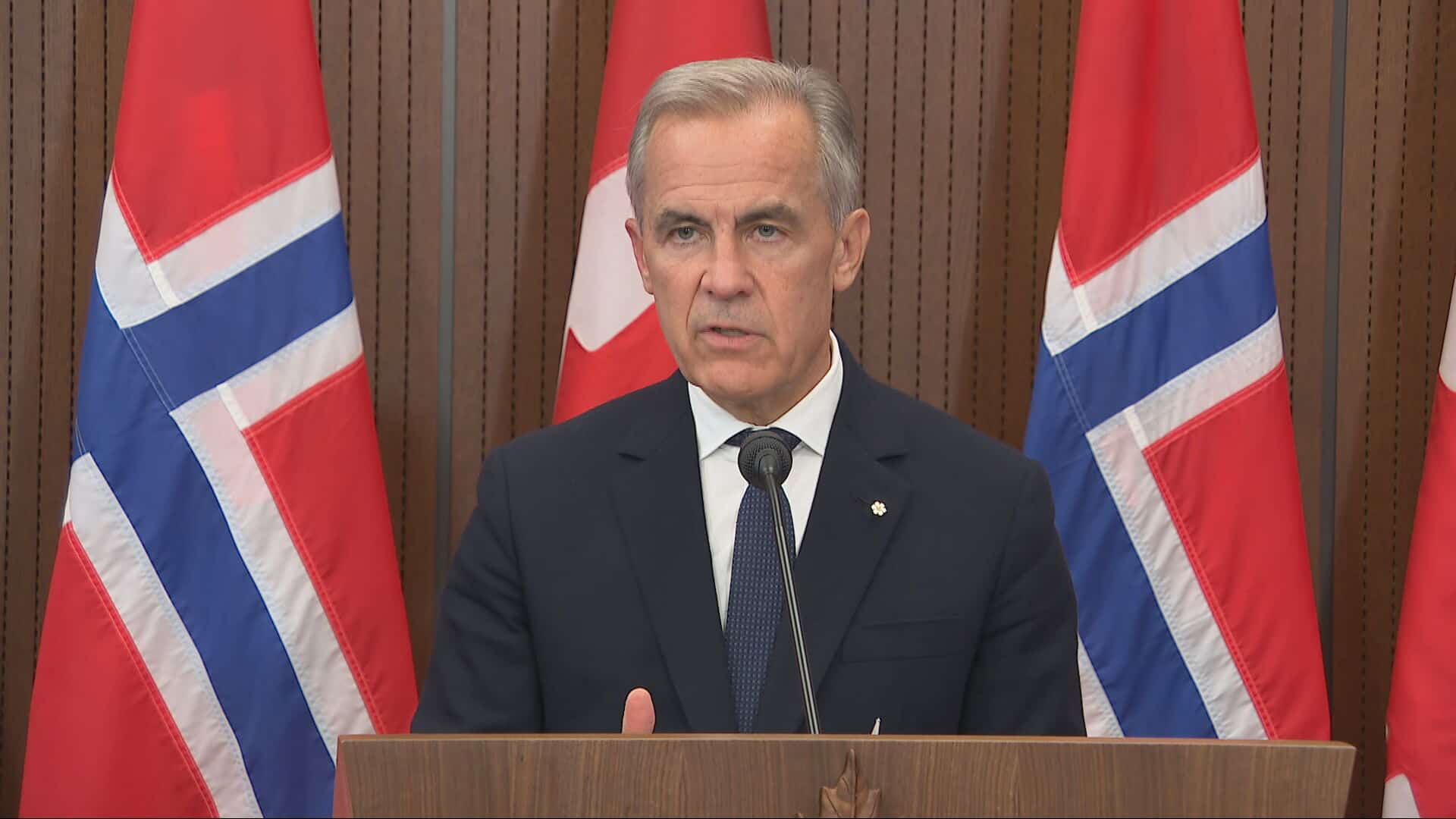 Guerre commerciale: «On fait des progrès de temps en temps, mais il y a beaucoup à faire», affirme Mark Carney