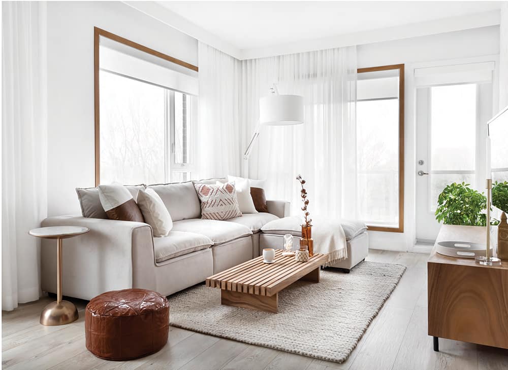 Un condo familial au look intemporel