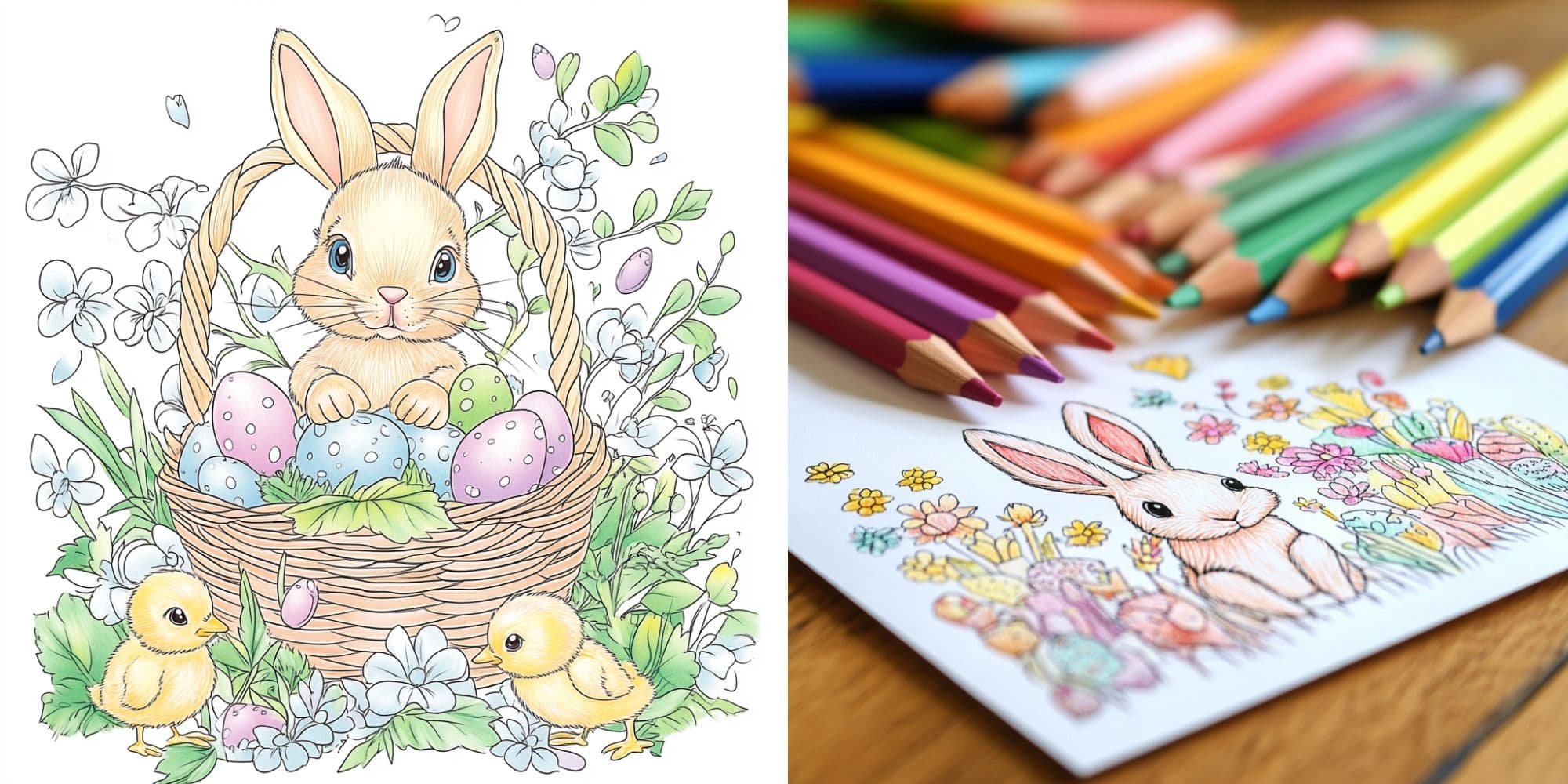 Pâques: 20 coloriages à télécharger gratuitement