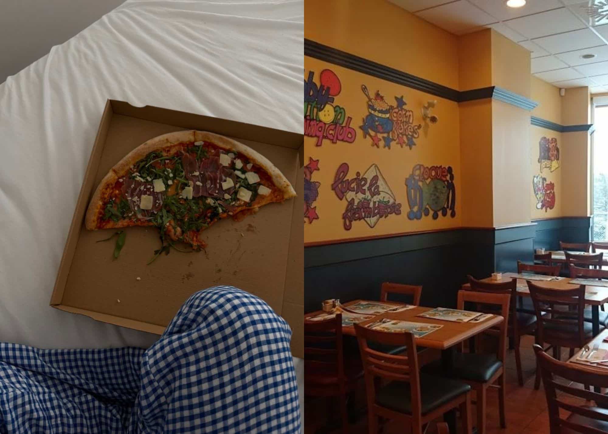 Ce resto déjeuner lance de la pizza