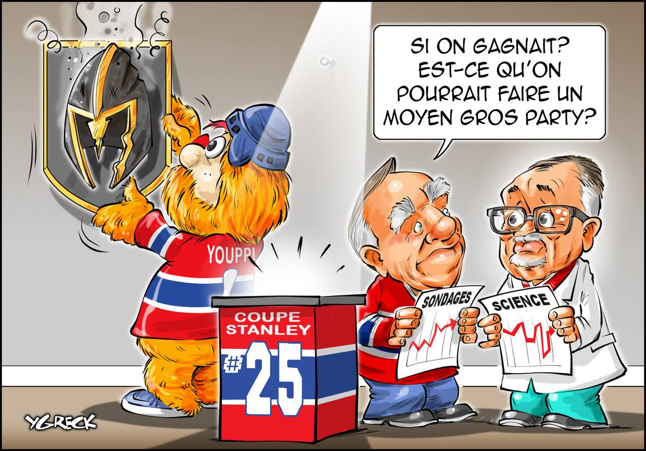 La caricature d'Ygreck | Le Journal de Montréal