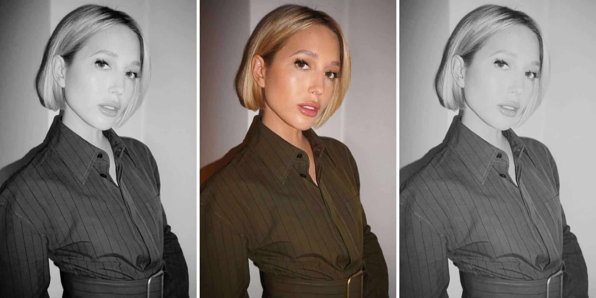 Cette coupe de cheveux courte est parfaite pour le printemps Salut Bonjour