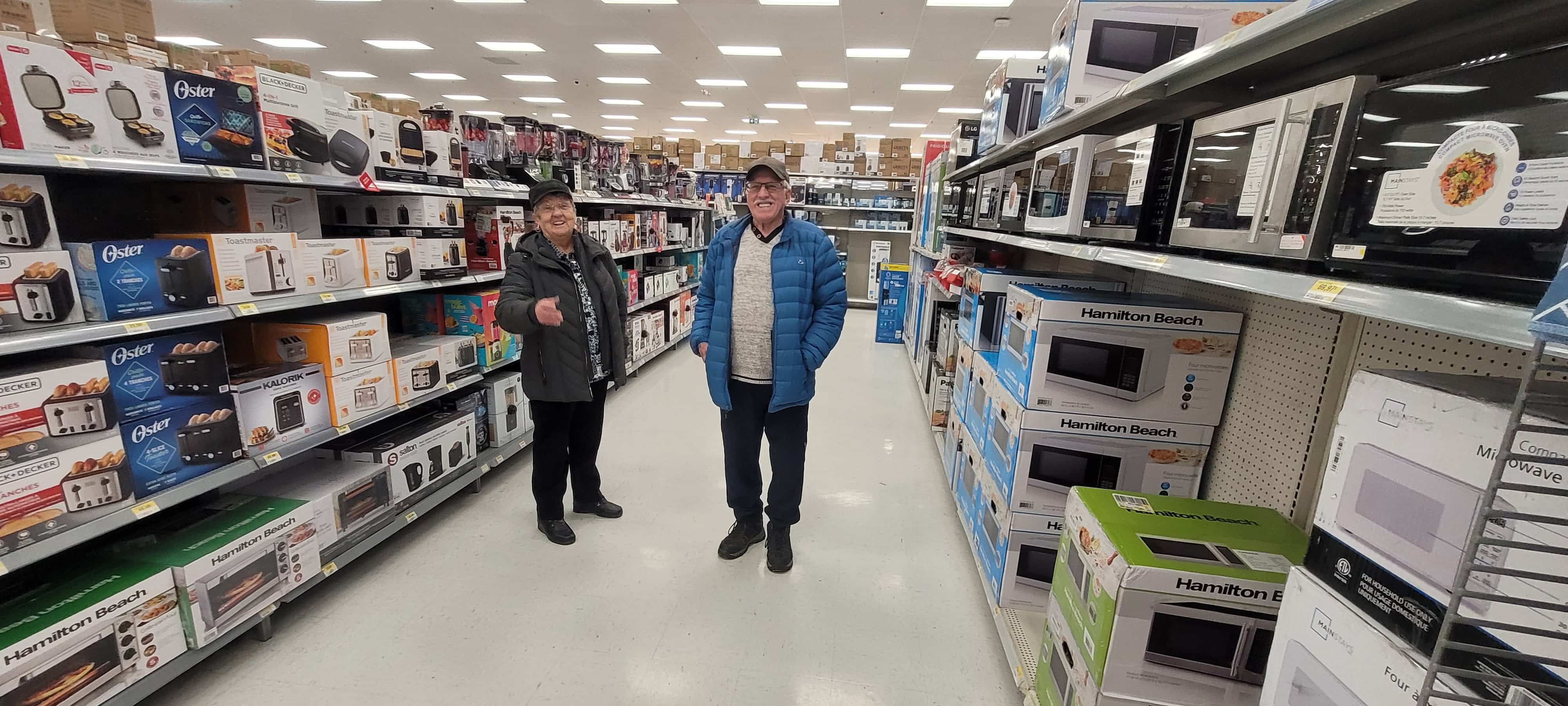 Temp&ecirc;te de verglas: les centres commerciaux vides