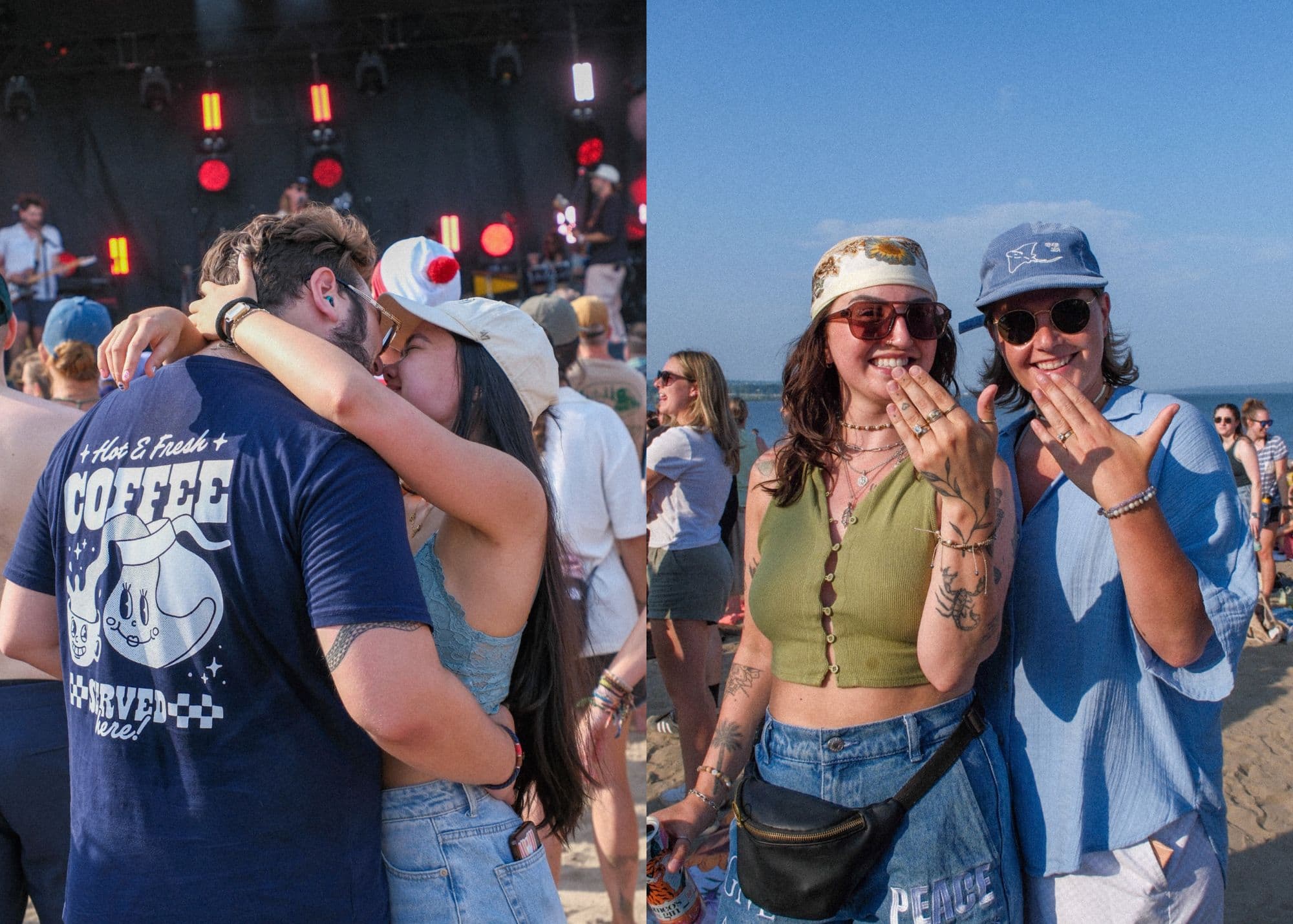 Les 16 plus beaux couples aperçus sur la plage