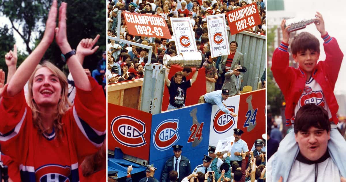 25 photos mémorables du défilé de la coupe en 1993