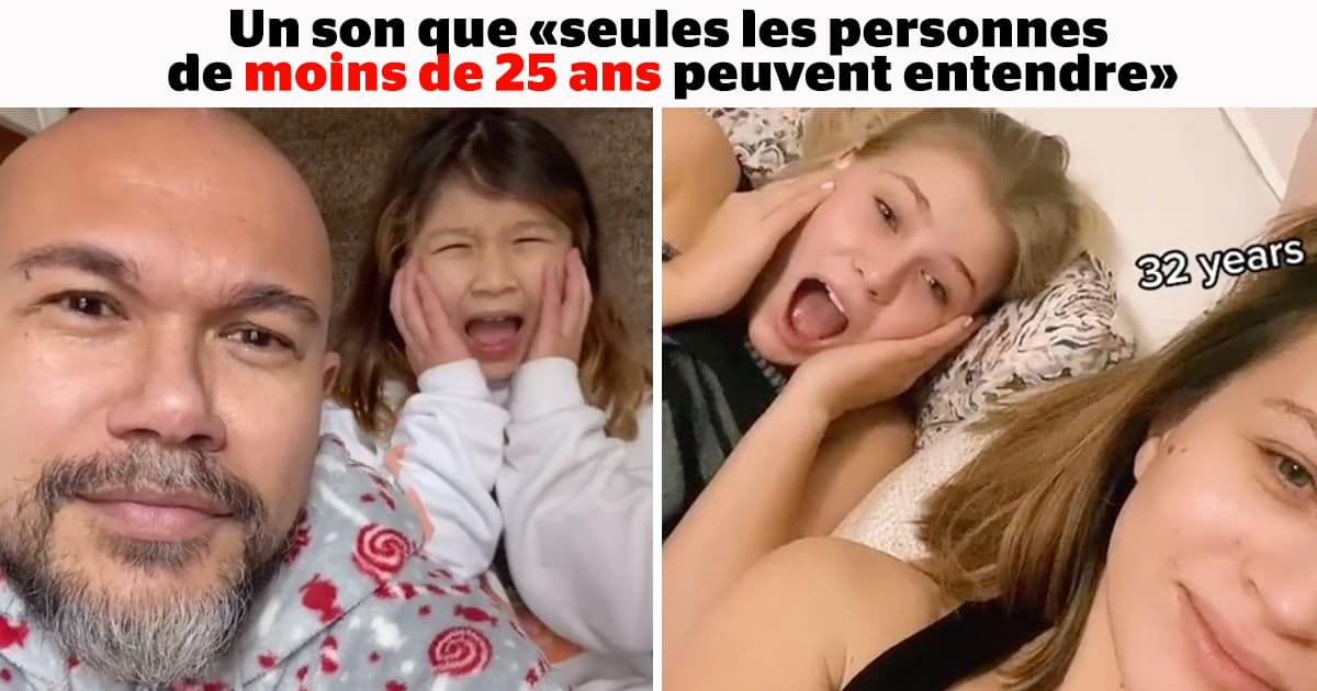 Seuls les 25 ans et moins peuvent entendre ce son