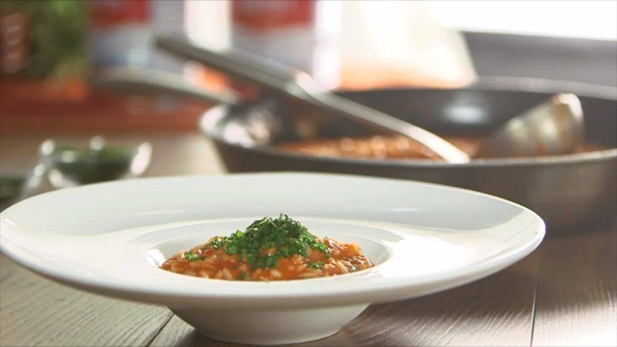 Risotto à la tomate