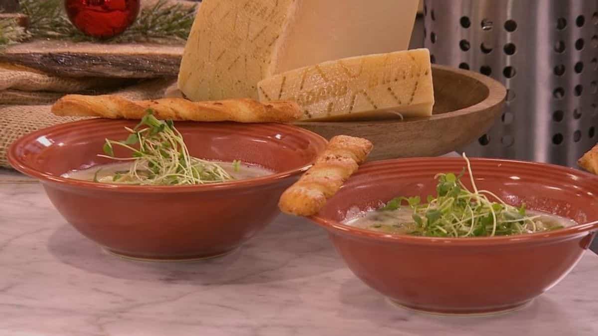 RECETTE: Soupe au Grana Padano