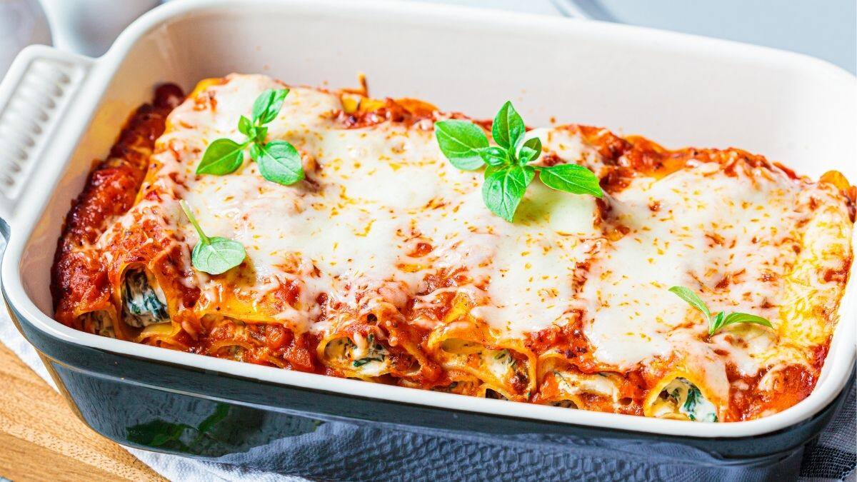 RECETTE: Cannellonis courge et aubergine