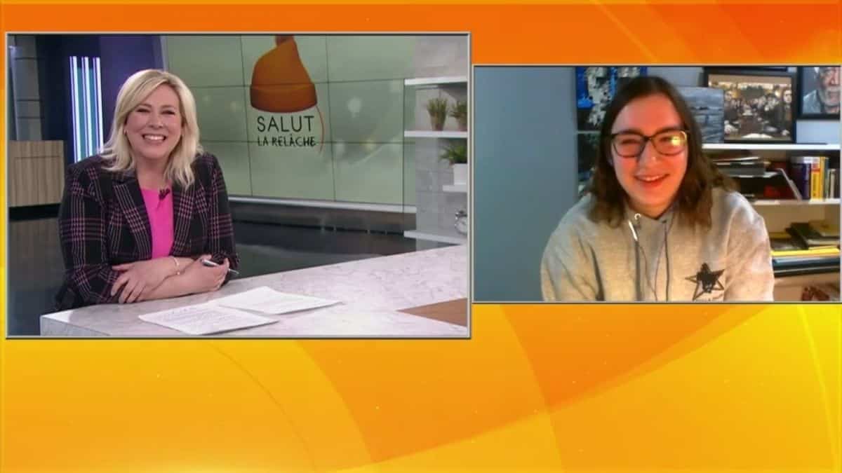 SALUT LA RELÂCHE: Macha Bédard, 17 ans, artiste