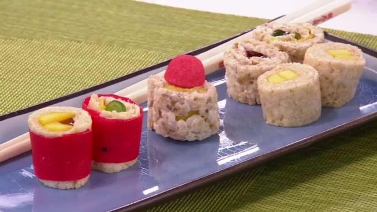 RECETTE: Rouleau de sushi dessert