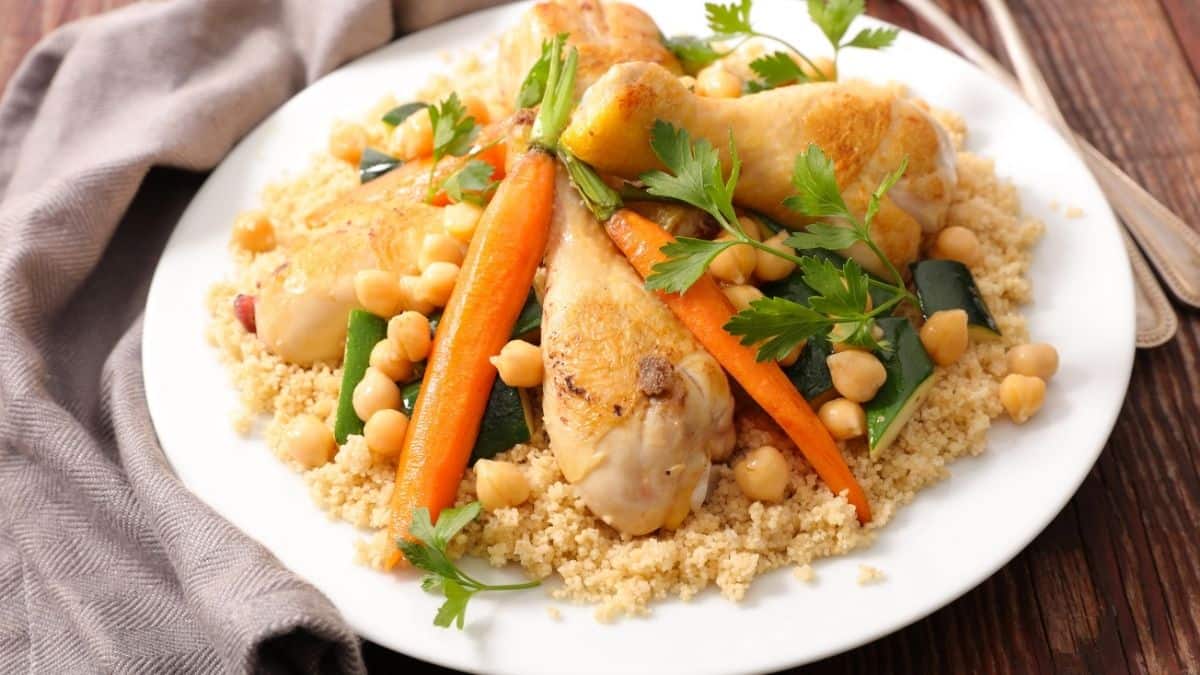 RECETTE: Couscous poulet et abricots