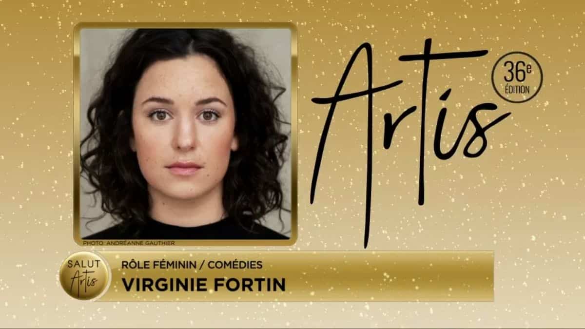 ARTIS: Première nomination pour Virginie Fortin