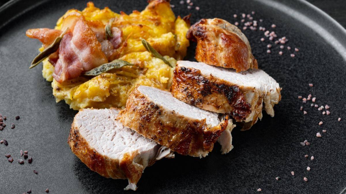 RECETTE: Médaillons de porc au cheddar et bacon