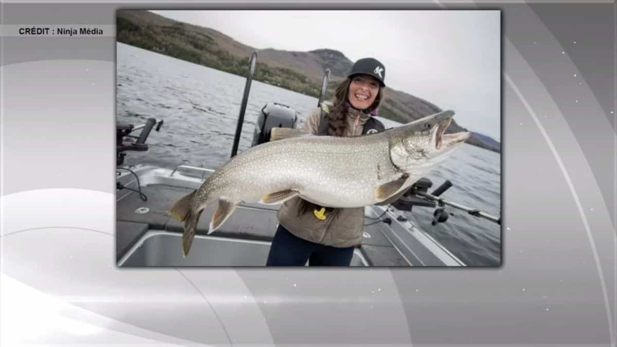 Une prise impressionnante sur le lac Memphrémagog!