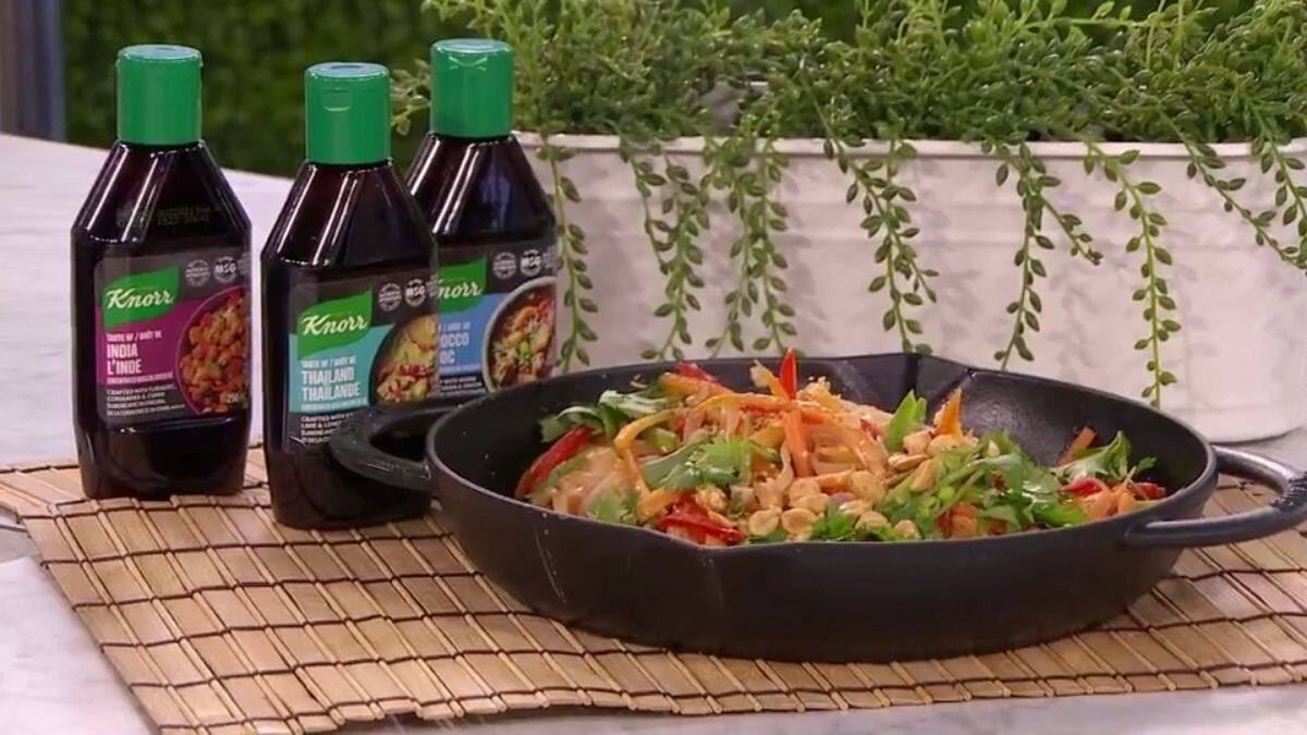 RECETTE: Pad thaï aux légumes