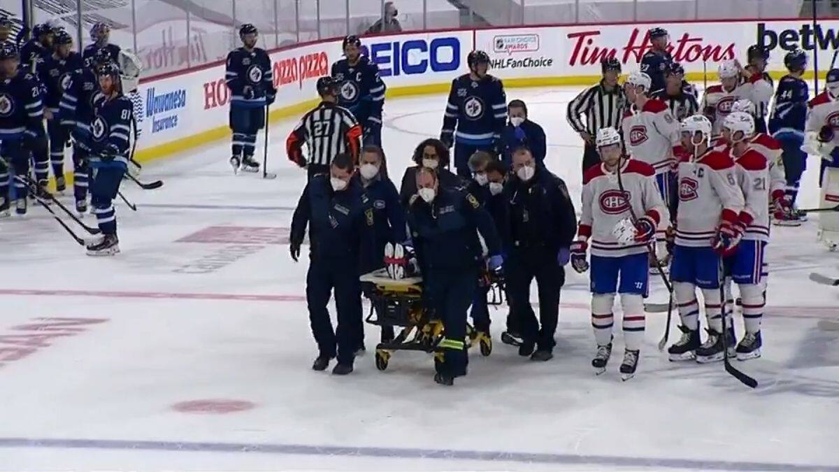 HOCKEY: Un coup à Jake Evans fait réagir