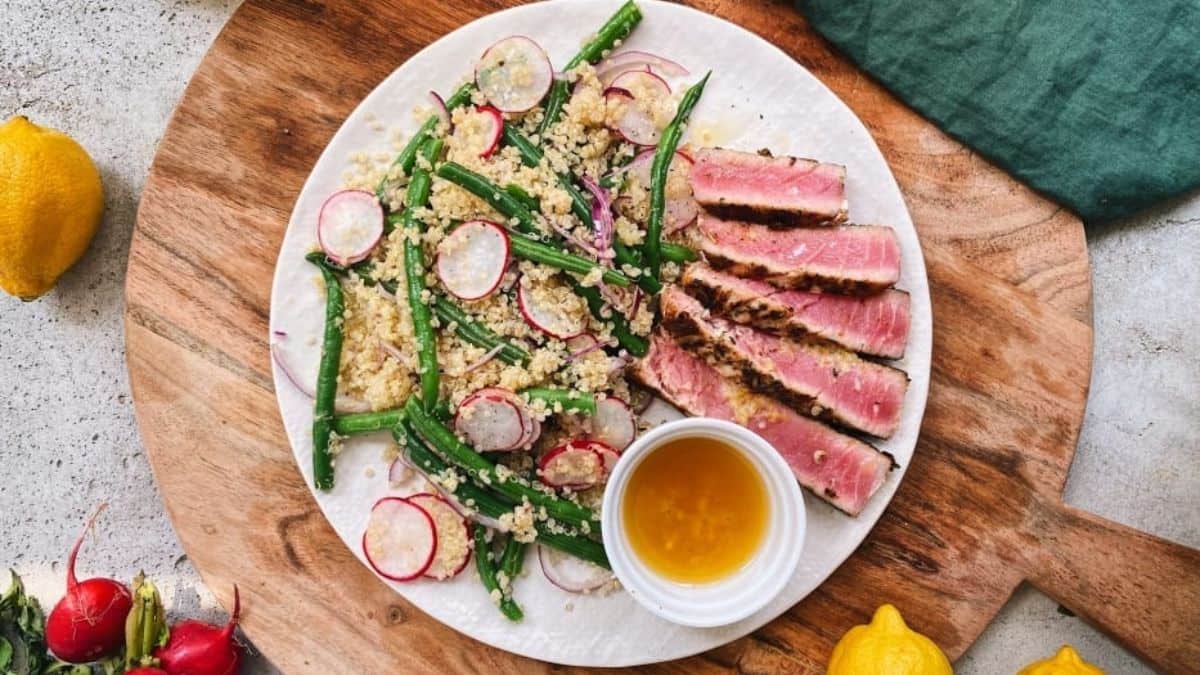 RECETTE: Tataki de thon en croûte d'épices