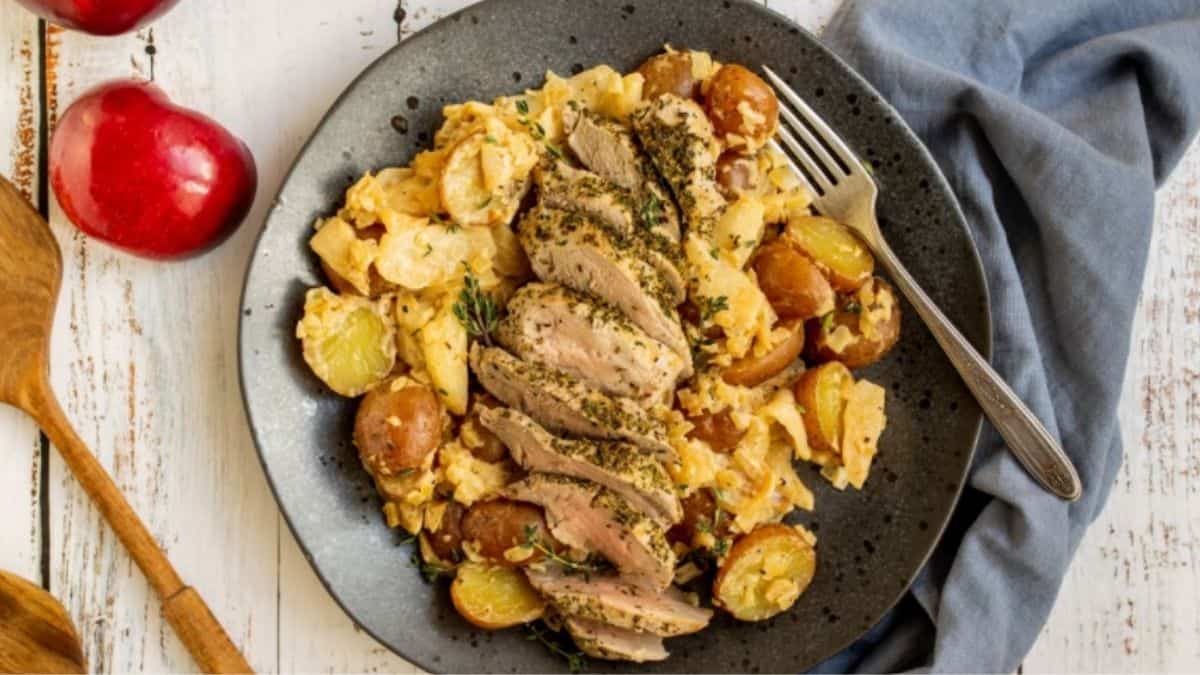 RECETTE: Filet de porc rôti aux herbes