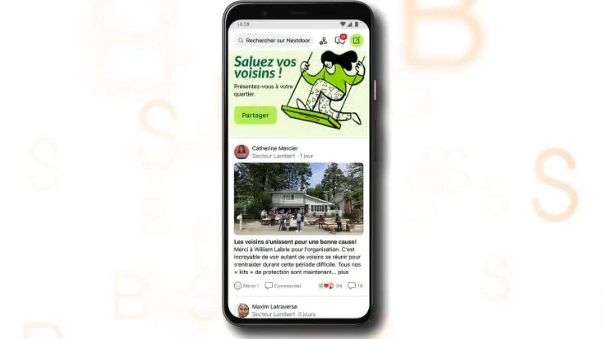 Une application pour du bon voisinage