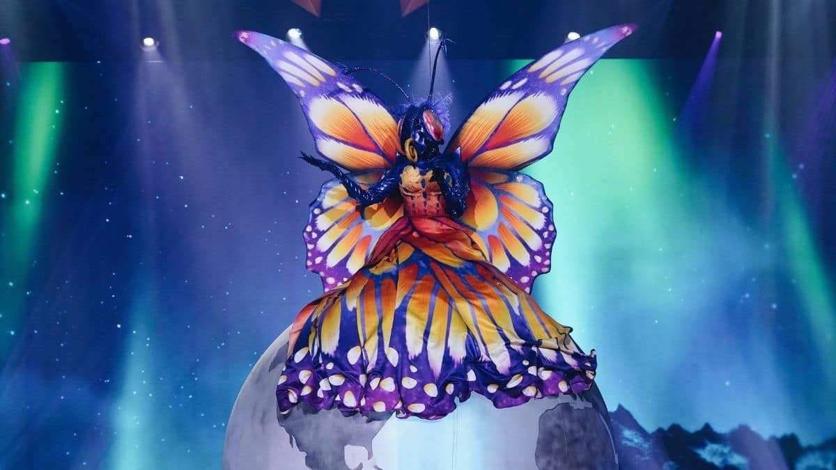 CHANTEURS MASQUÉS: Le Papillon démasqué