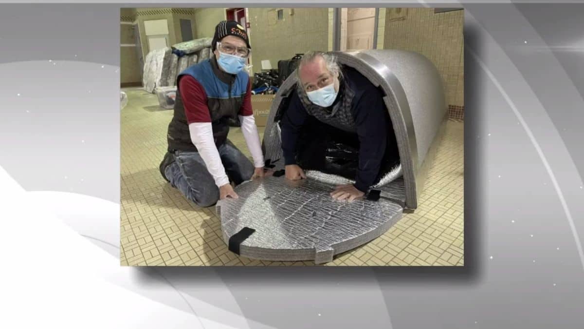 Des igloos pour les itinérants