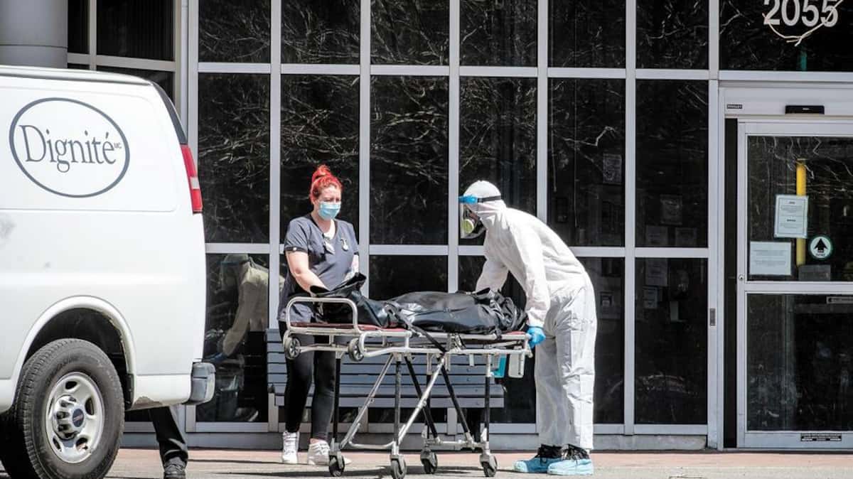 Deaths on the rise in Quebec 1