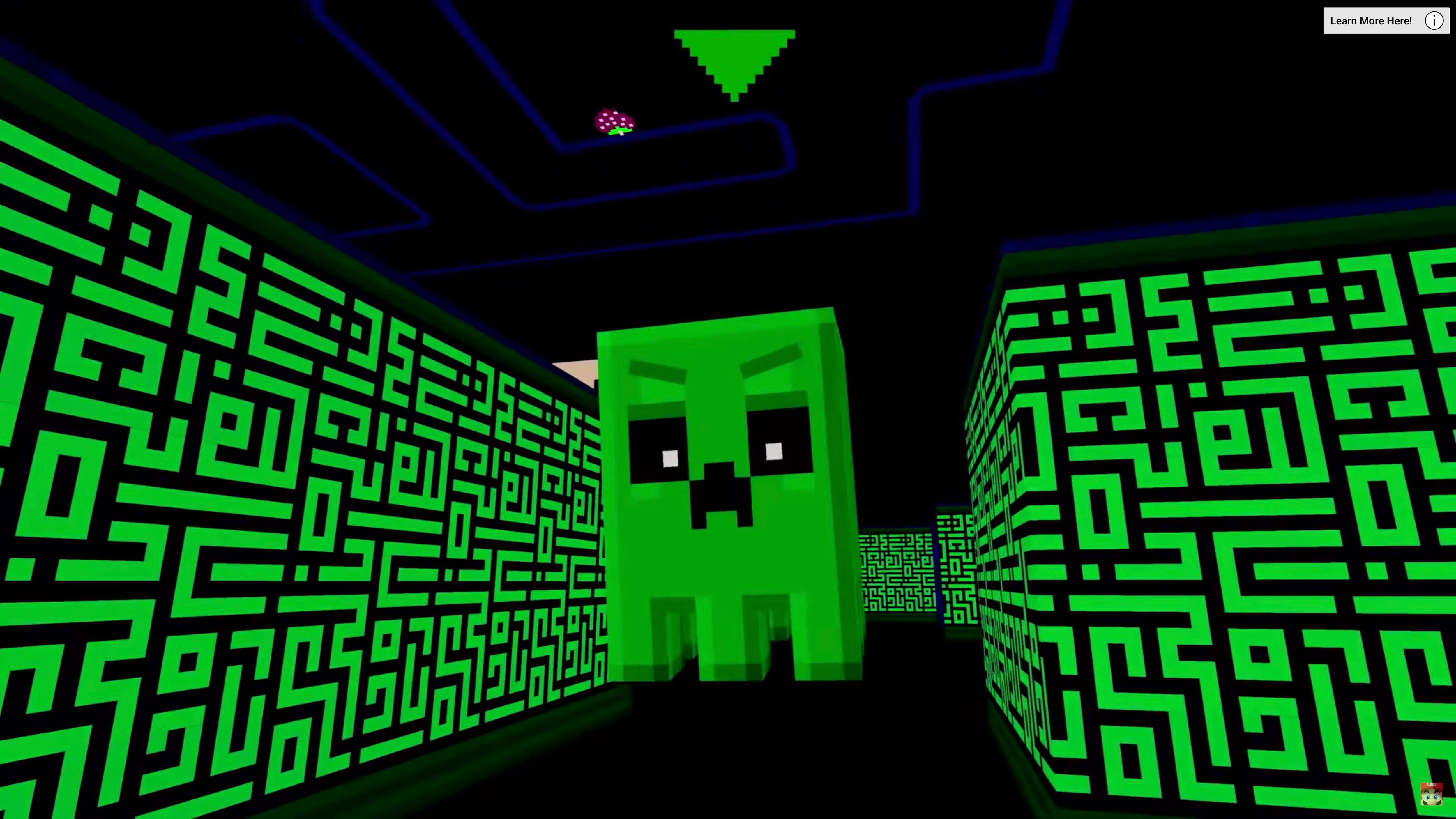 Pac Man Arrive Dans Minecraft Et Ca A L Air Terrifiant Pese Sur Start