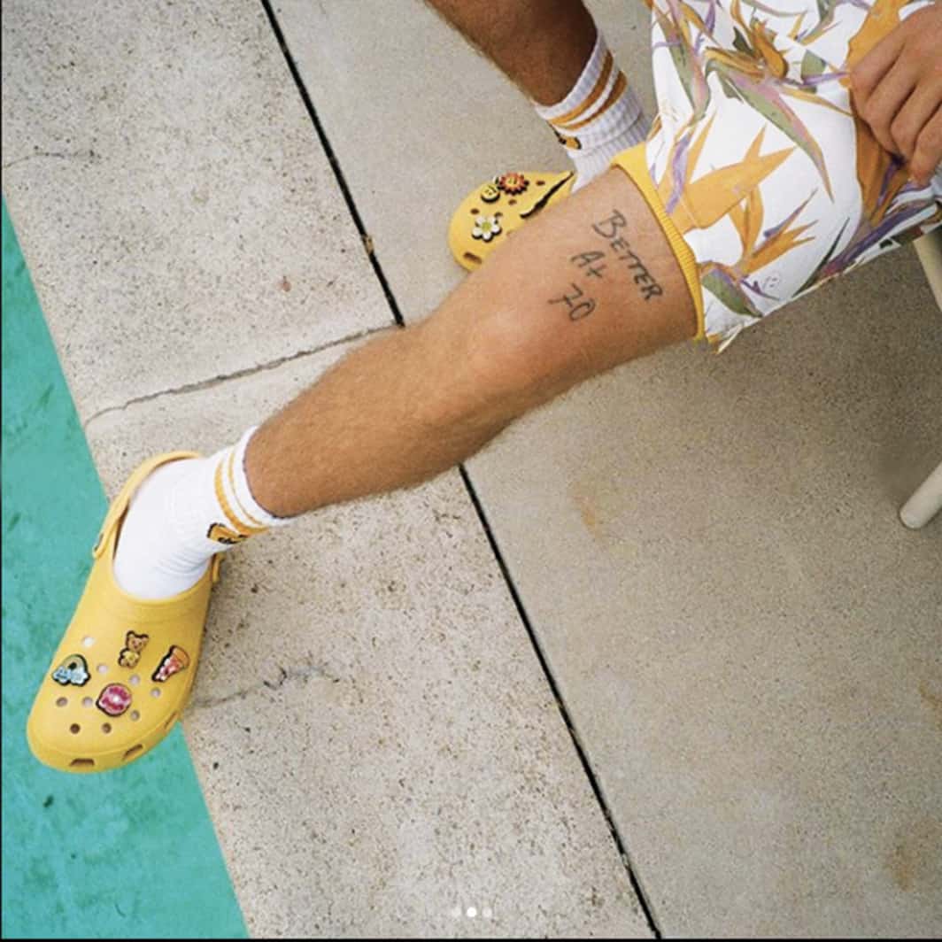 Des Crocs signés Justin Bieber