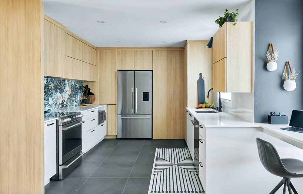 Avant-après: une cuisine parfaitement organisée