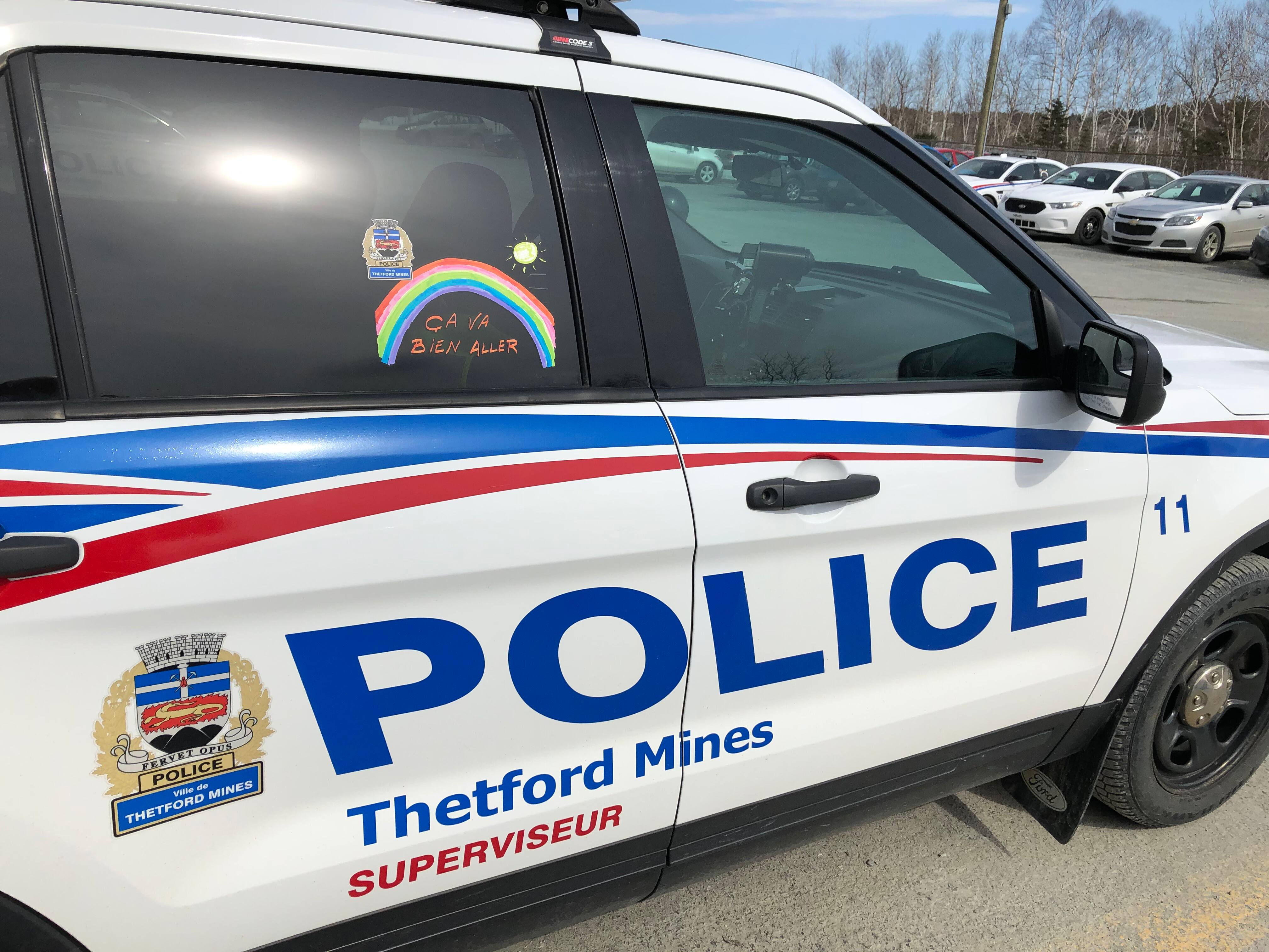 COVID19 la police de Thetford Mines veut rassurer la population JDQ