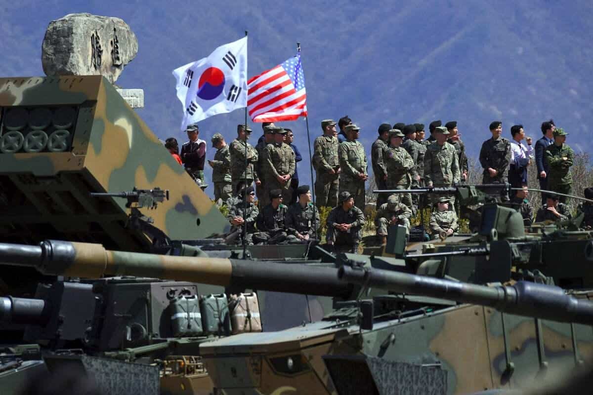 South Korea and the US fire missiles in response to North Korea’s missile launch
