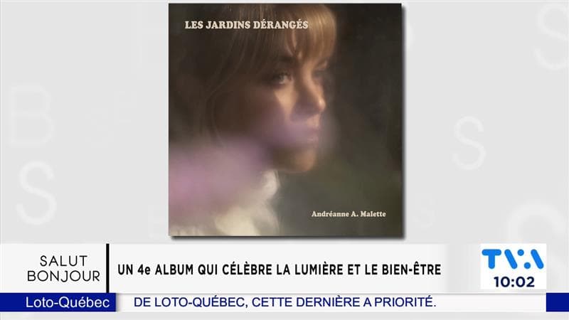 CULTUREL | Le nouvel album d'Andréanne A. Malette 