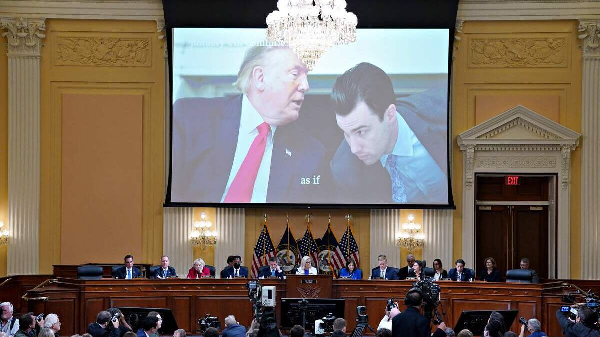 Trump s'en prend à la commission du 6 janvier