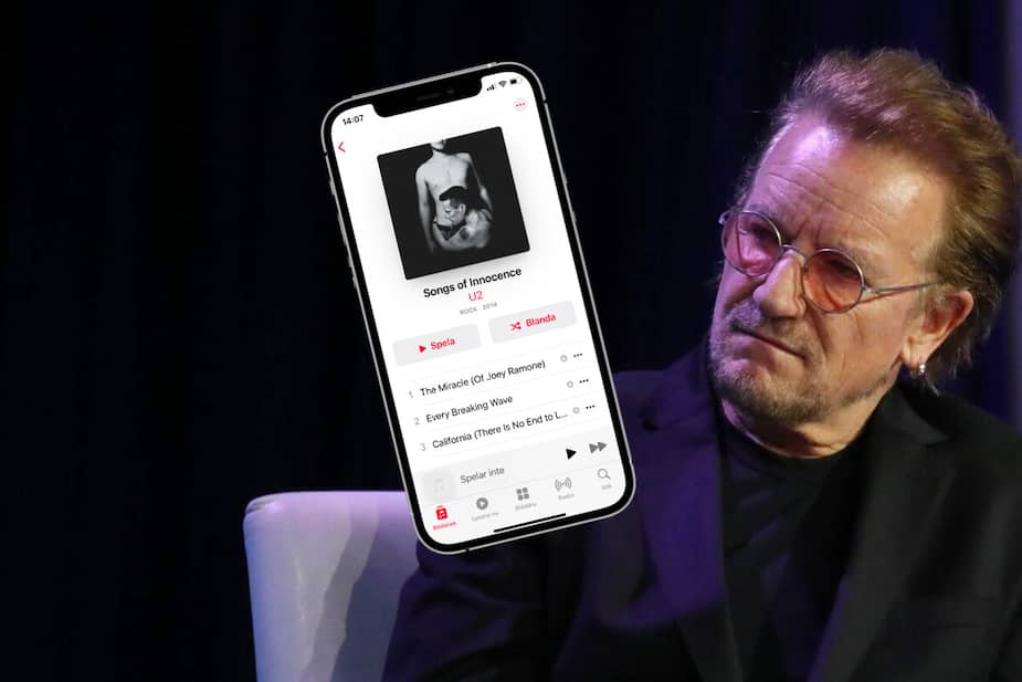 Image principale de l'article Bono s’excuse pour l’album imposé sur nos iPhones