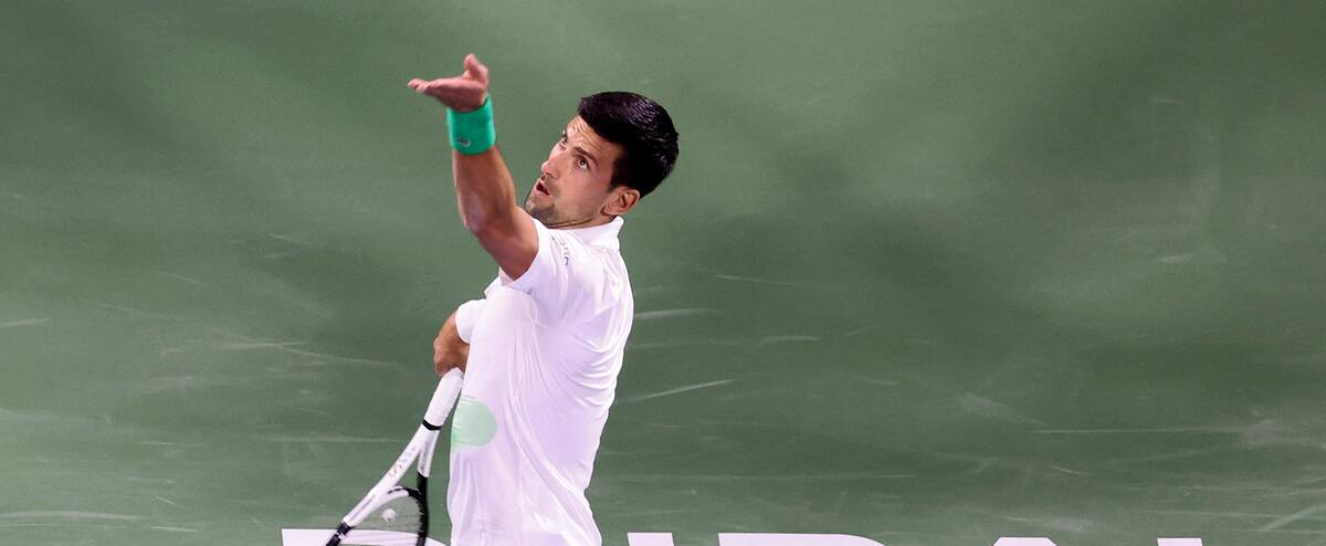 Djokovic dominant à son retour à la compétition