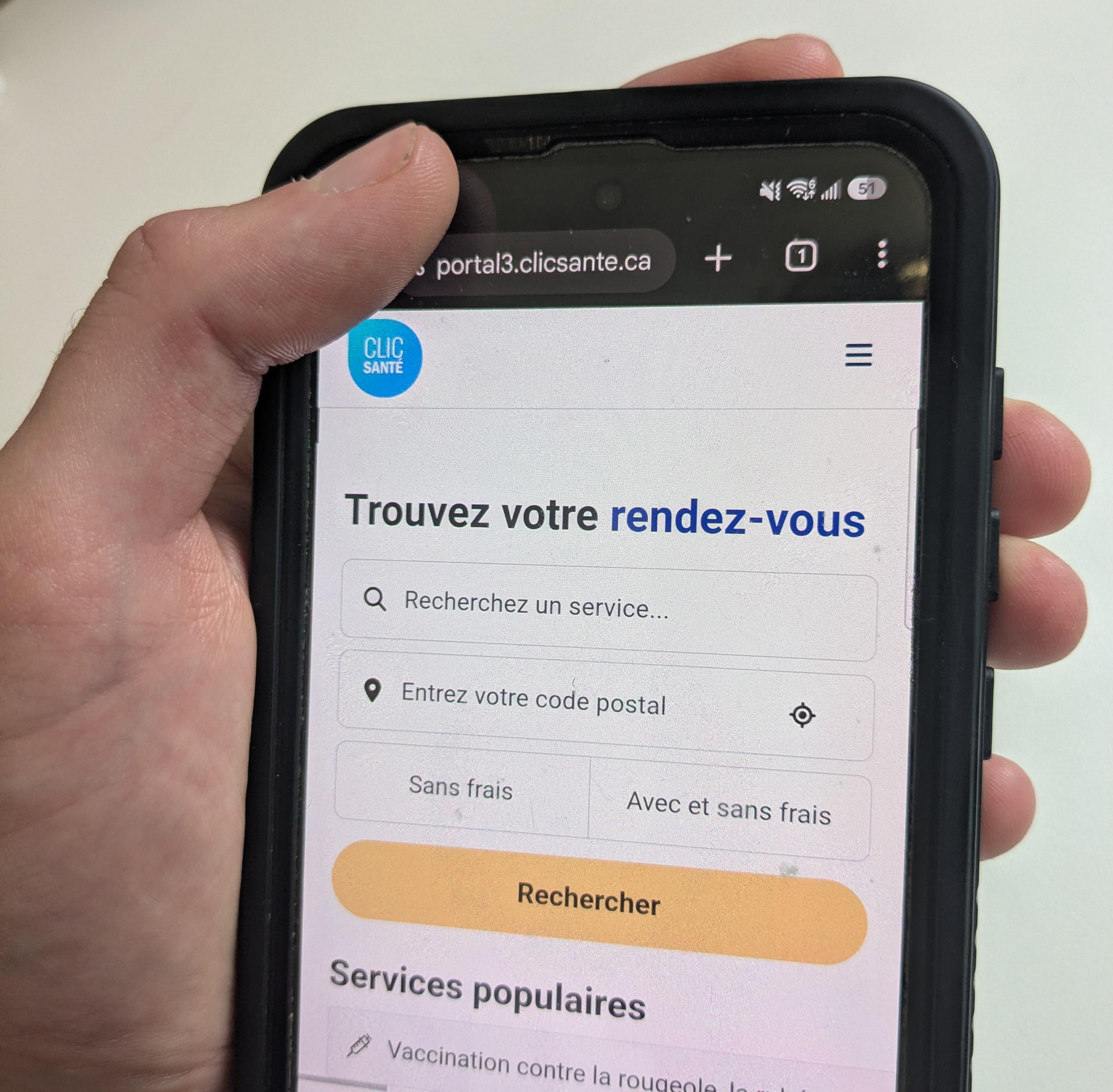 Rendez-vous en ligne : Santé-Québec versera 48 M$ à Clic Santé pour utiliser sa plateforme quatre autres années