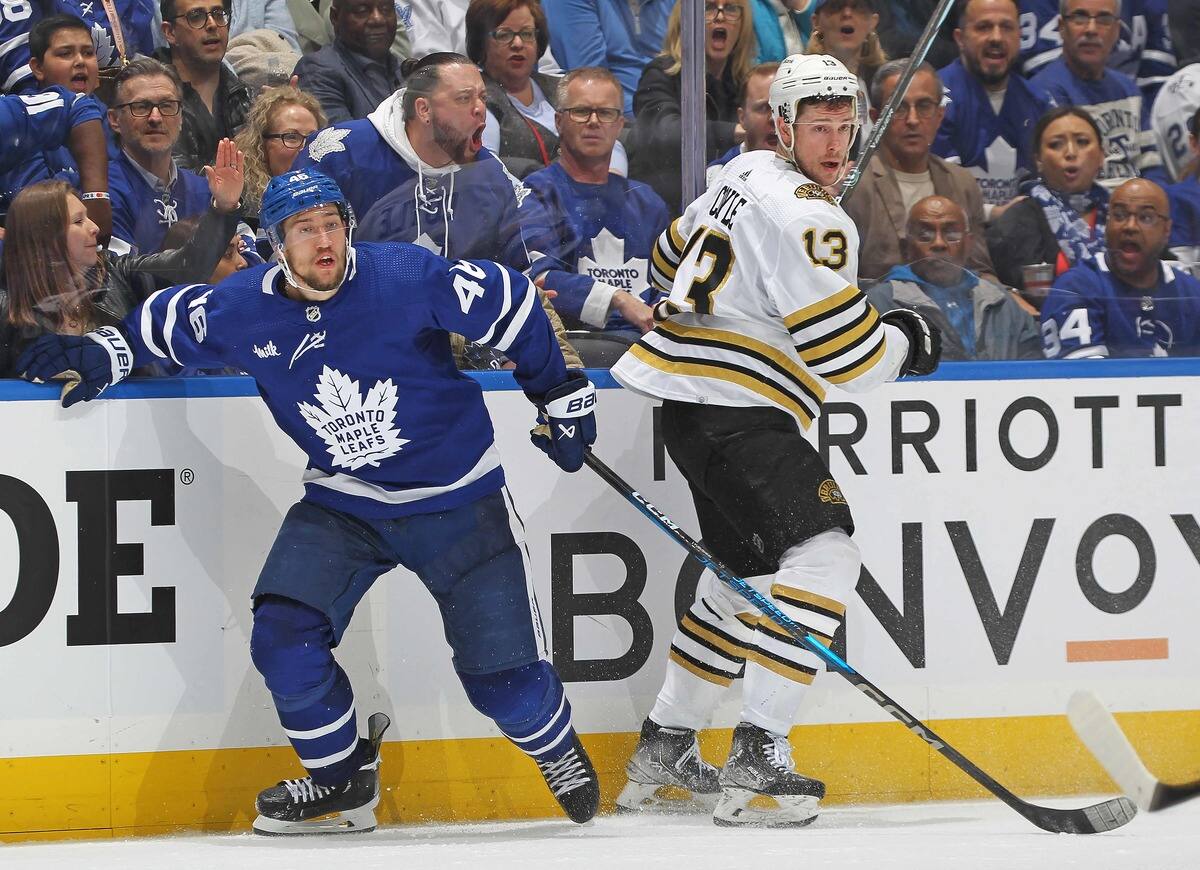 &Agrave; TVA Sports: Bruins - Maple Leafs