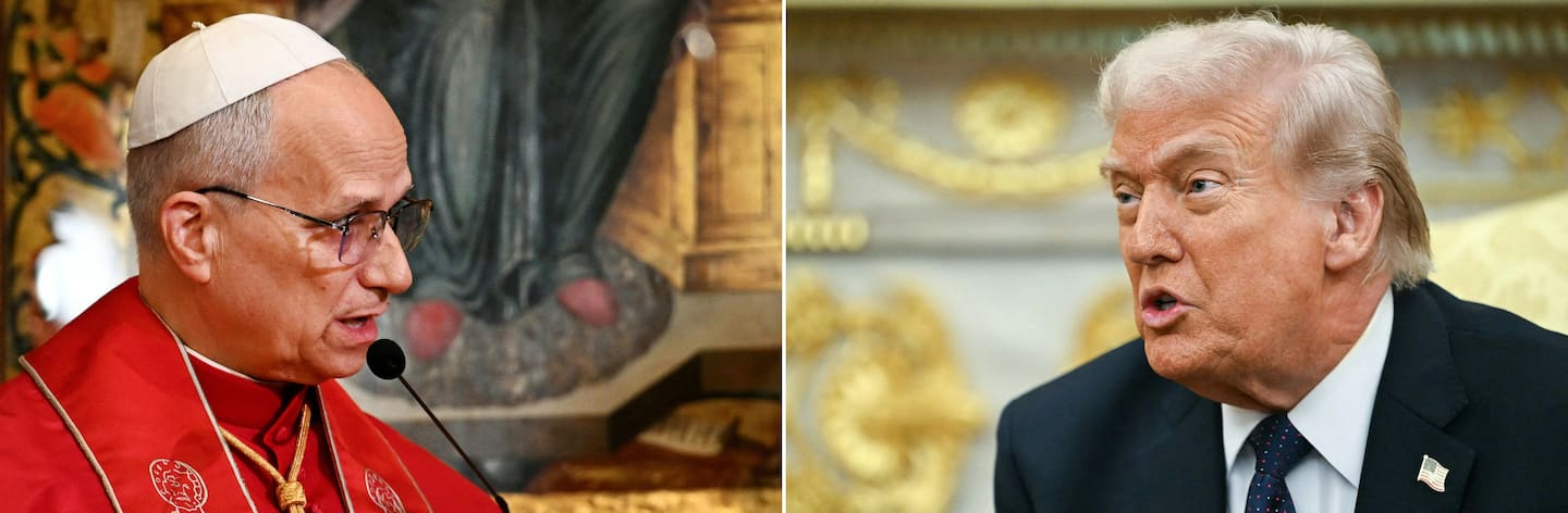 Le pape brise le mythe Trump