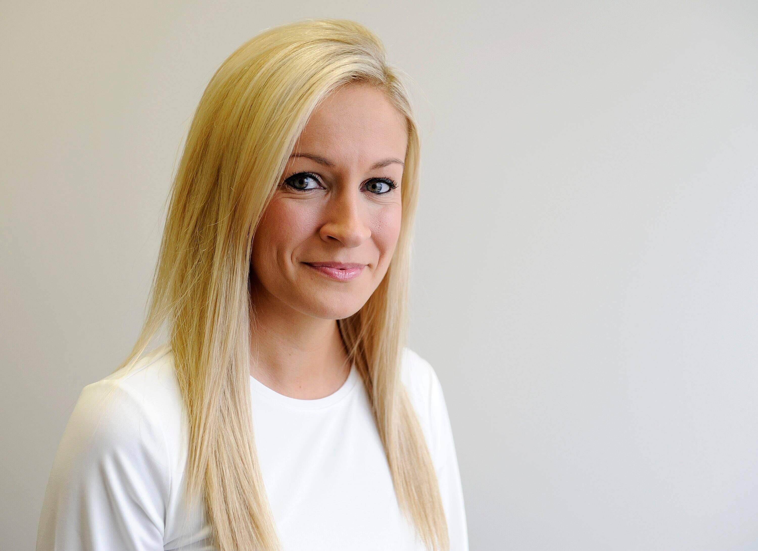 Logo de la journaliste Sandra Godin, vendredi le 22 novembre 2019. STEVENS LEBLANC/JOURNAL DE QUEBEC/AGENCE QMI)