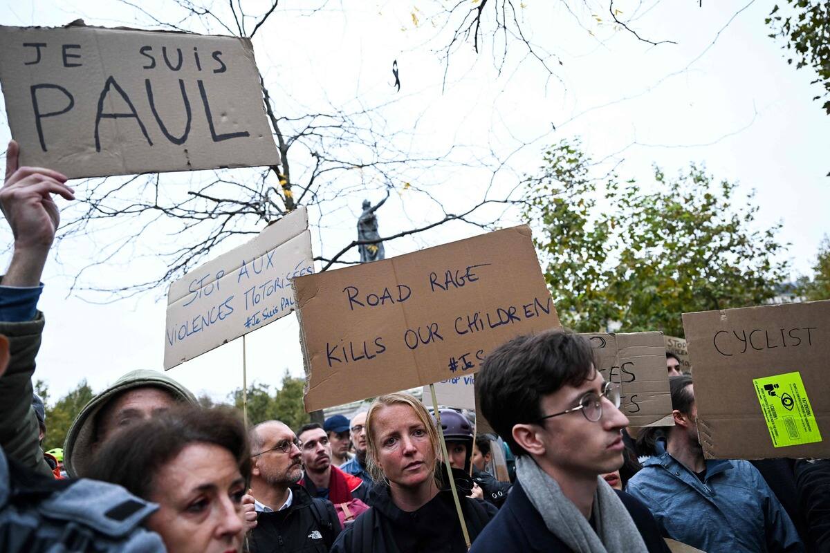 «Violence motorisée»: des centaines de personnes rassemblées pour la ...