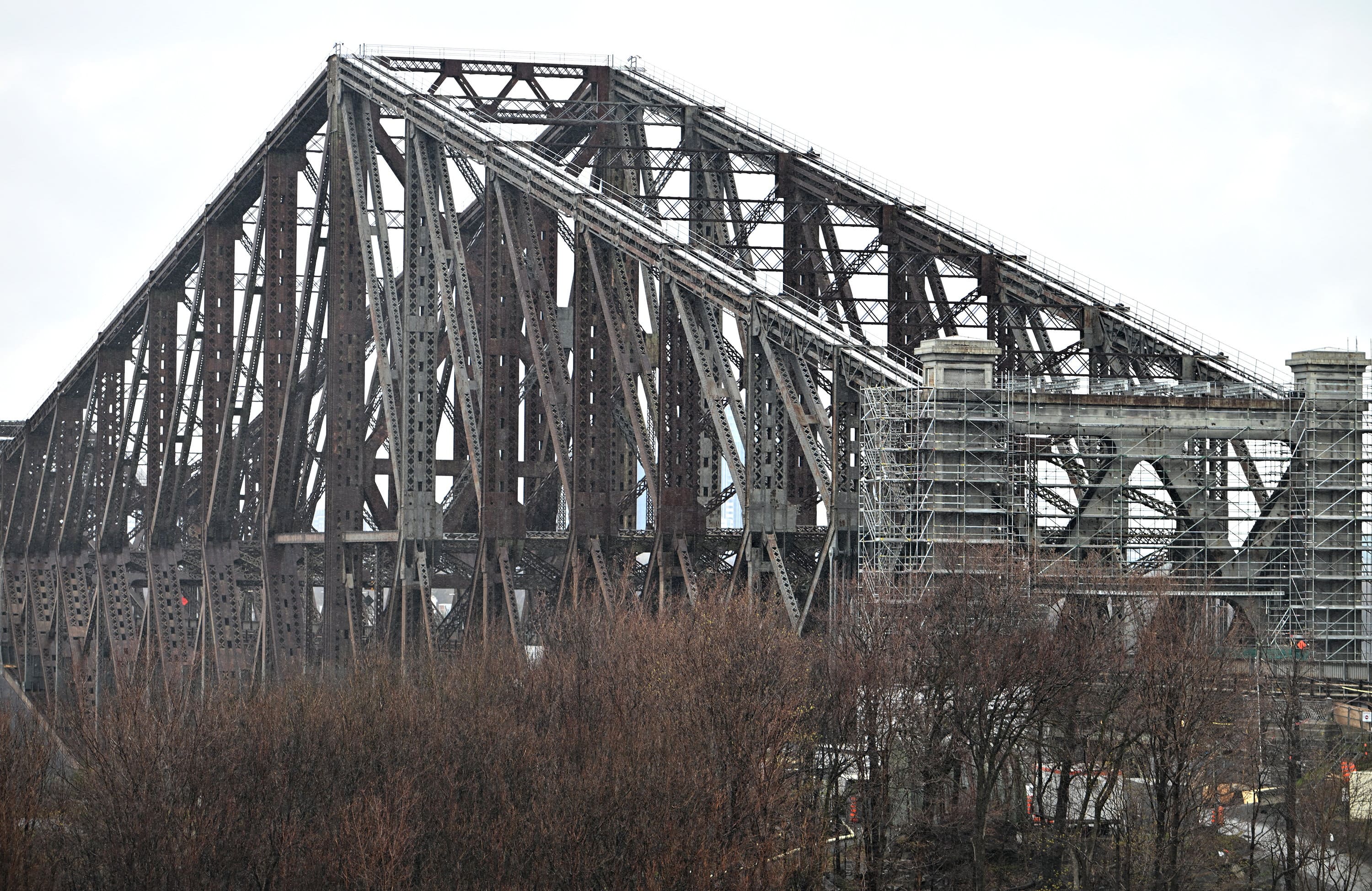 Le pont de Québec fermé dans les deux directions jusqu’à lundi matin