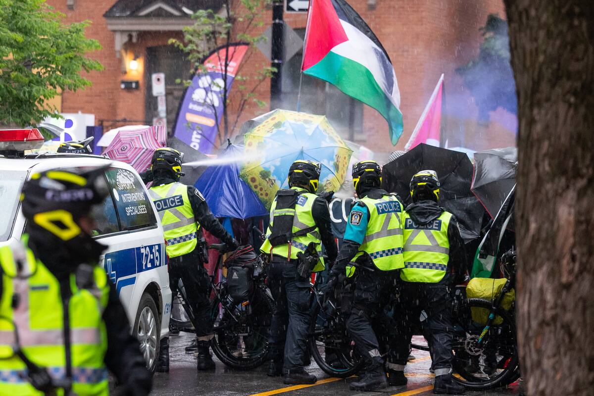 Tensions &agrave; McGill: l&rsquo;Universit&eacute; condamne la violence des manifestants