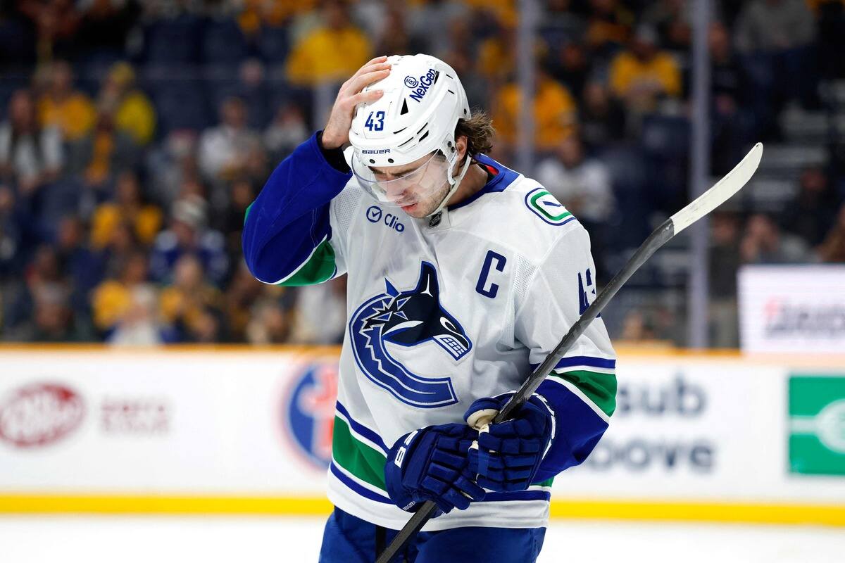 Confrontation des 4 nations Quinn Hughes déclare forfait JDM QUB info