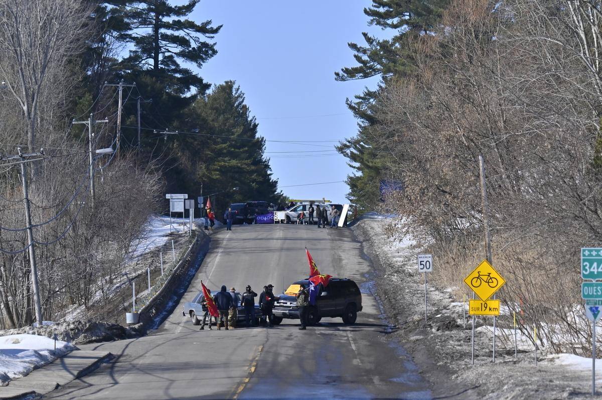 La route 344 rouverte partiellement à Kanesatake | TVA Nouvelles