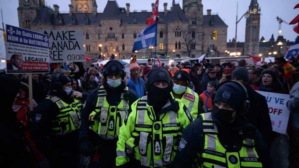 26 arrestations et 2600 contraventions distribuées à Ottawa