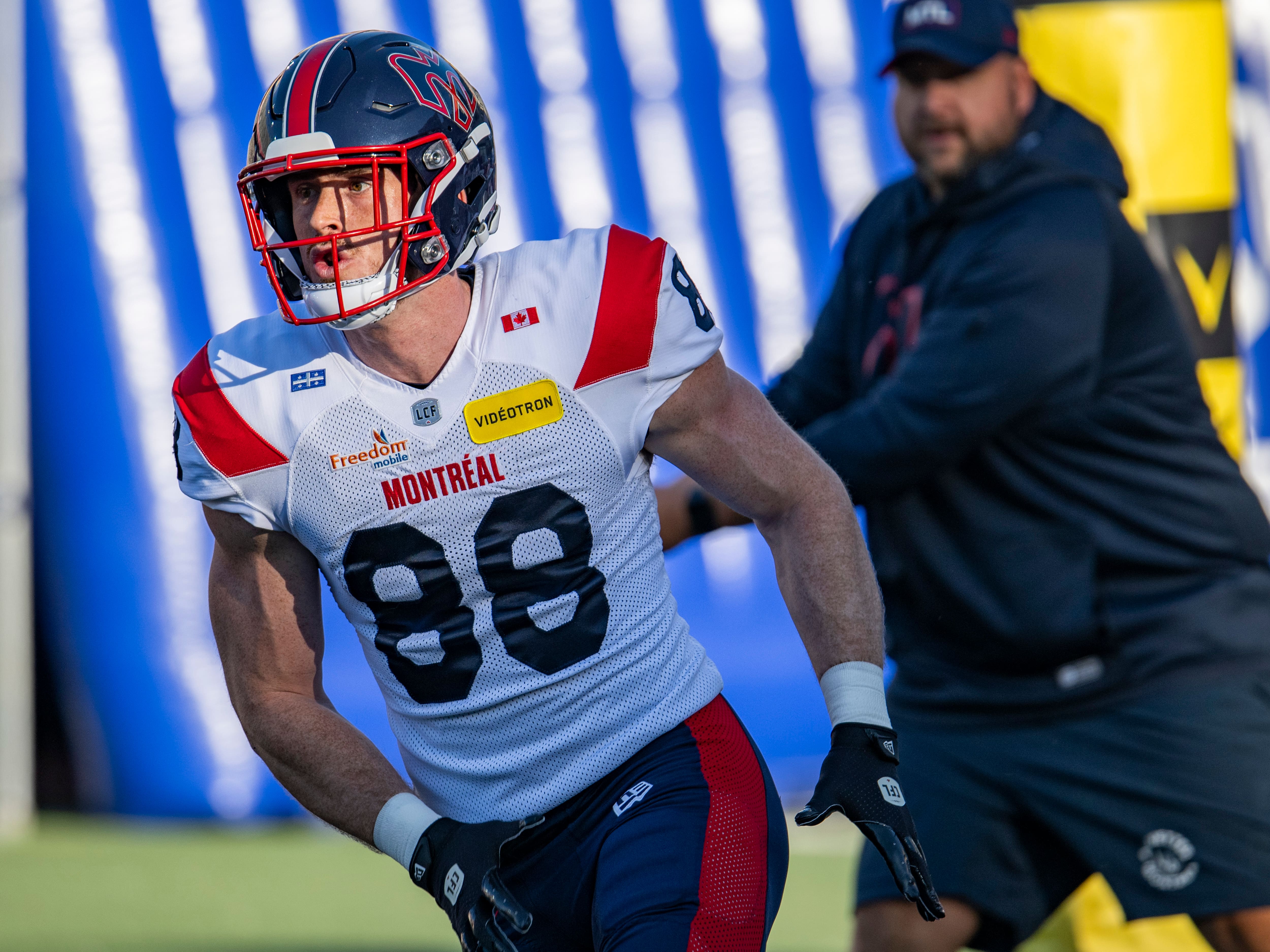 Marco Dubois file le parfait bonheur avec les Alouettes