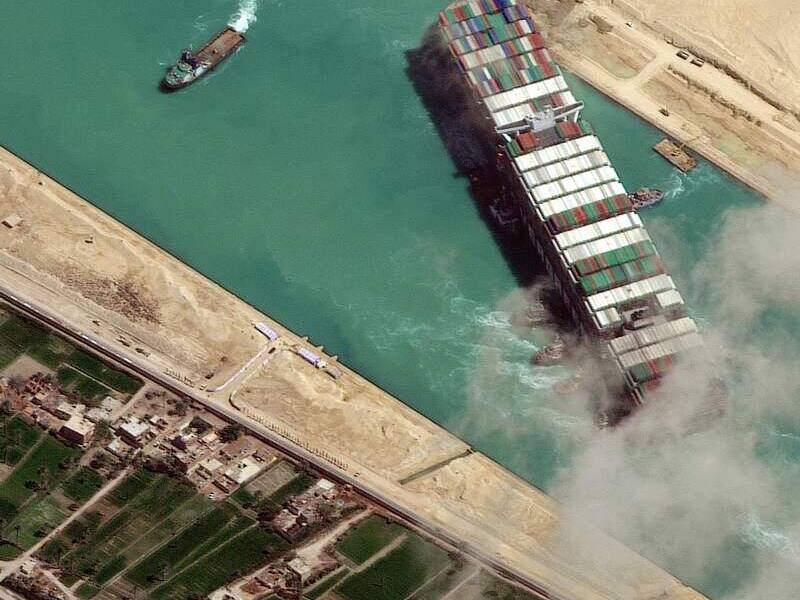 L'Égypte va relâcher le navire géant qui avait bloqué le canal de Suez - Vimarsana News