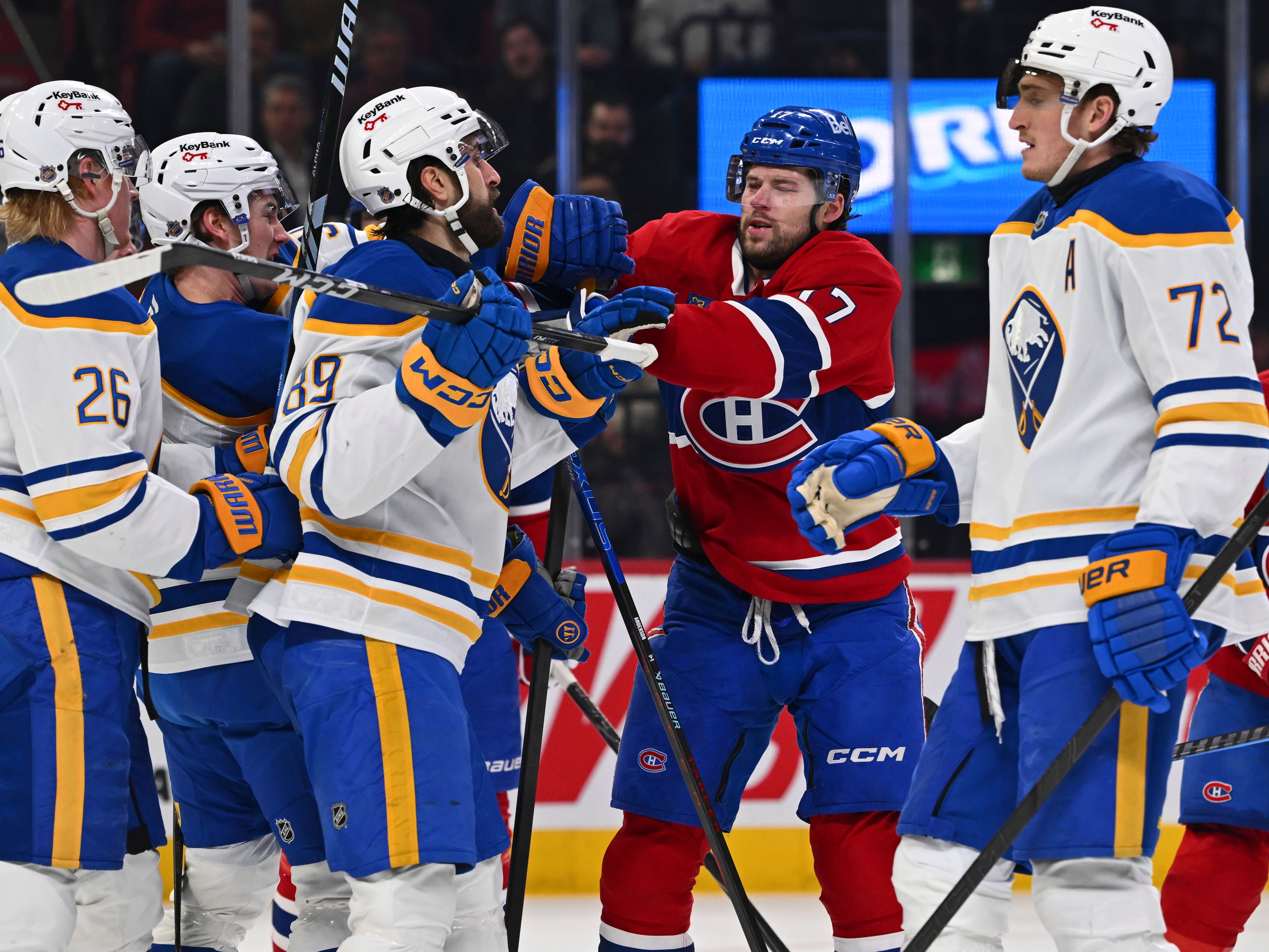 Image principale de l'article CH c. Sabres: l'horaire complet de la série