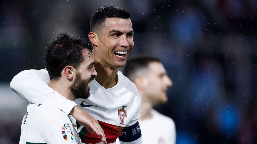 Portugal and Ronaldo in the demonstration Portugal and Ronaldo in the demonstration
